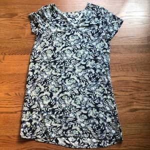 Hinge floral print shift dress